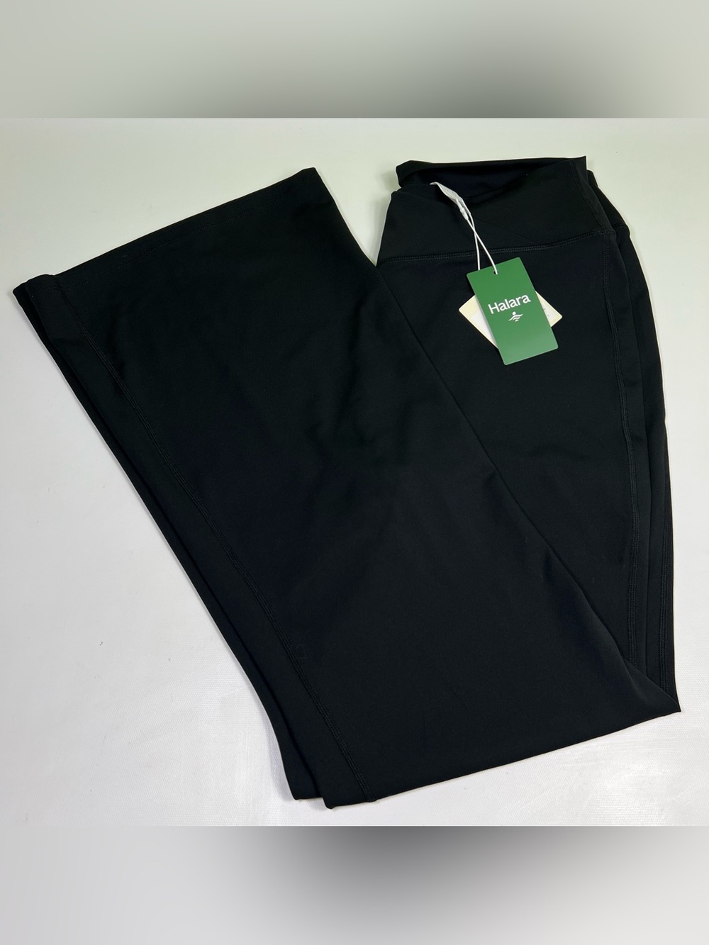 Halara black wide leg NWT pants size XL